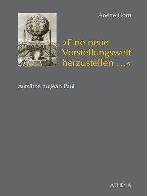 cover image of "Eine neue Vorstellungswelt herzustellen..."